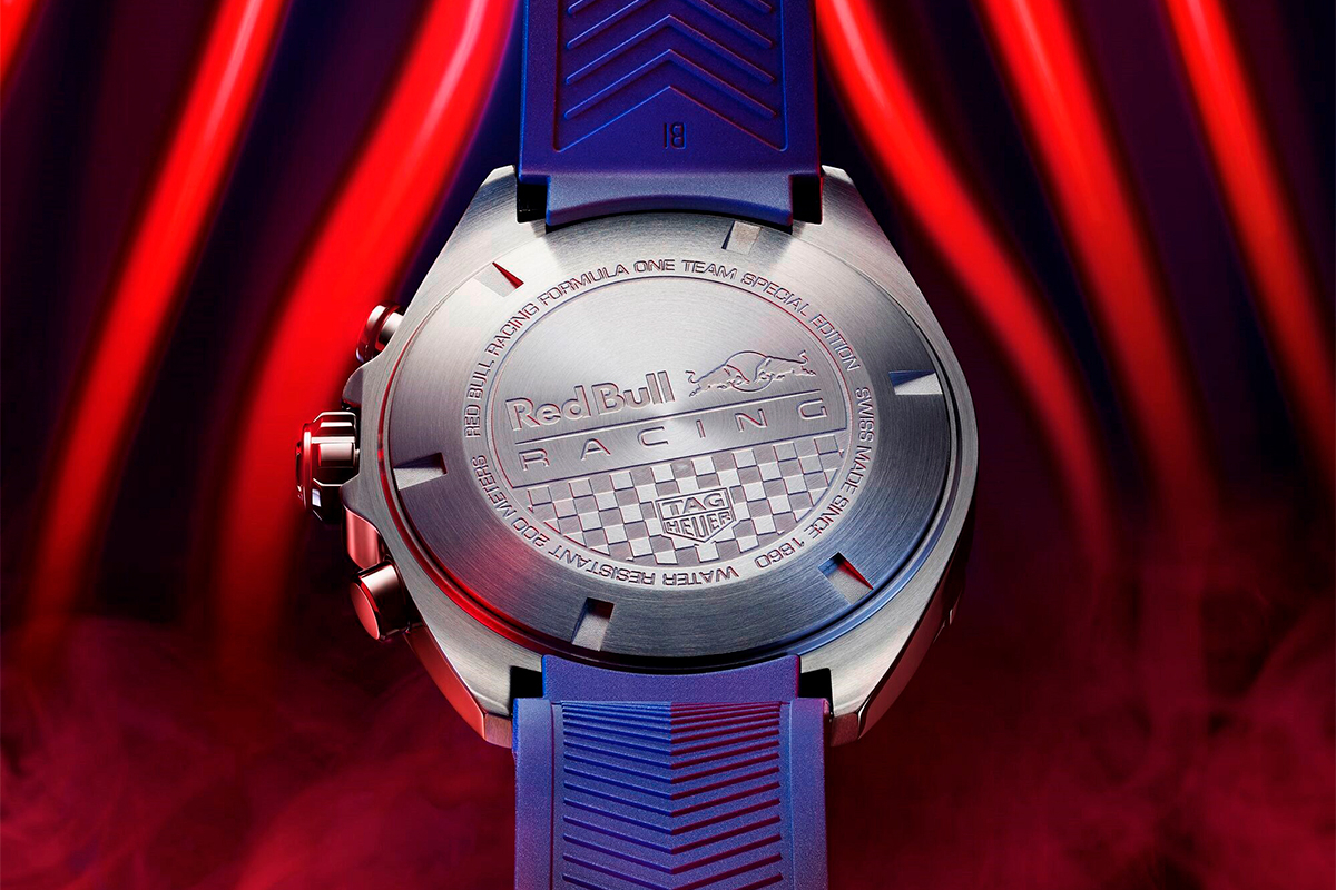 TAG HEUER apresenta o modelo Formula 1 Red Bull Racing Especial