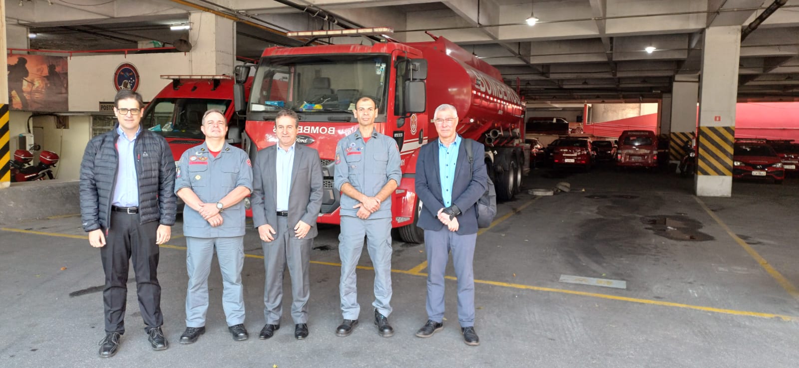 ABVE apresenta proposta de teste simulado de incêndio aos bombeiros de São Paulo